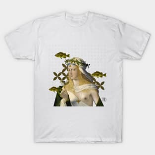 Bartolomeo Veneto: Ritratto idealizzato di Flora T-Shirt